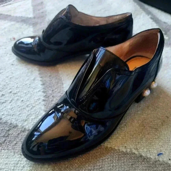 Louise et Cie Lo-Franley Patent Leather Loafer size 6.5 - Picture 1 of 10